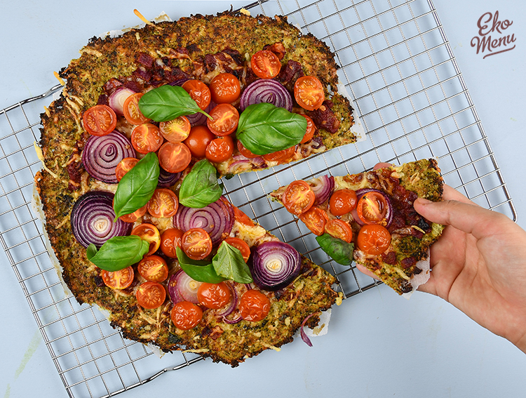 Broccoli-kaas pizza