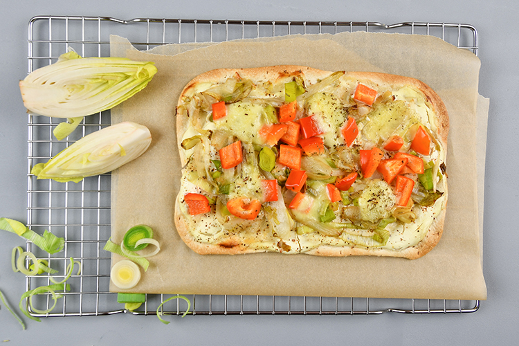 Flammkuchen met witlof