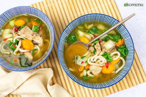 Miso noodlesoep