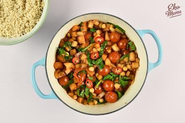 Aubergine-tomatenstoof