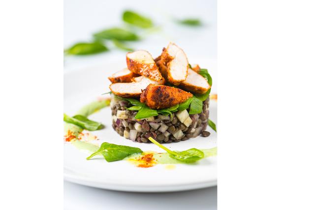 Kruidige linzen tapenade