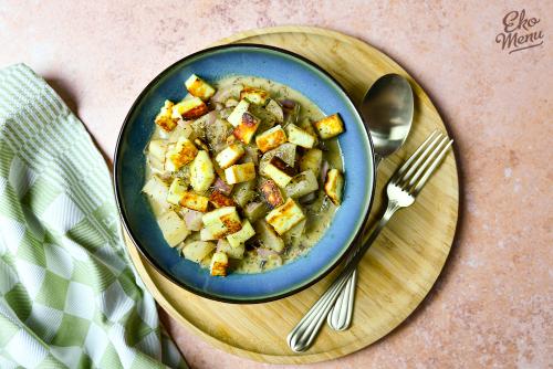 Groene curry met raapjes en paneer