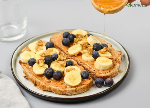 Boterham met pindakaas