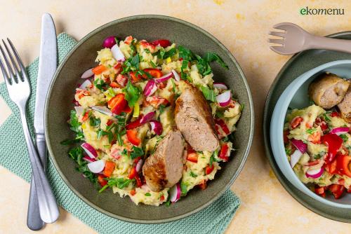 Zomers stamppotje met rucola