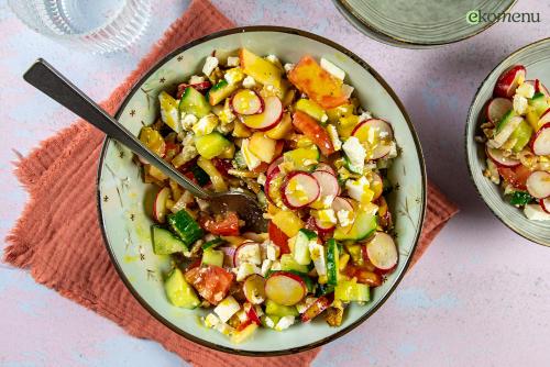 Keto Radijssalade met feta