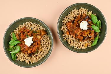 Aubergine caponata