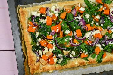 Groentetaart met feta