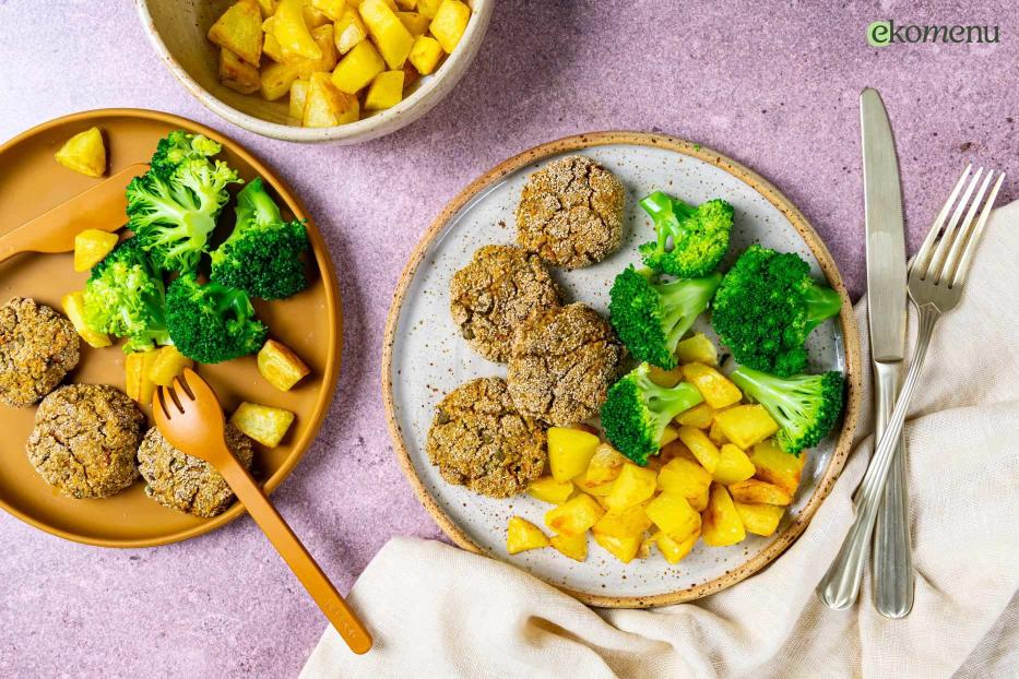 Zelfgemaakte groenteburgertjes