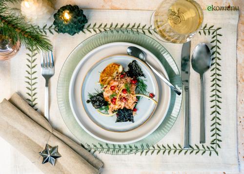 FEEST - Zalmcocktail met zeewiercrunch