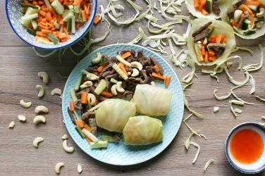 Loempia's met runderreepjes