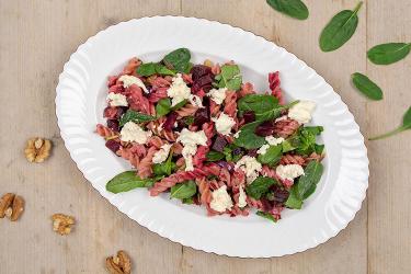 Glutenvrije pasta met spinazie