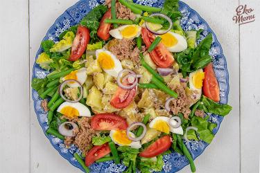 Salade Niçoise met tonijn