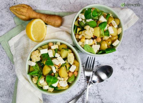 Bloemkoolsalade met citroen