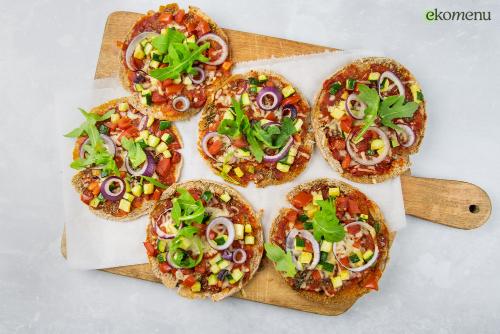 Makkelijke pita pizza's