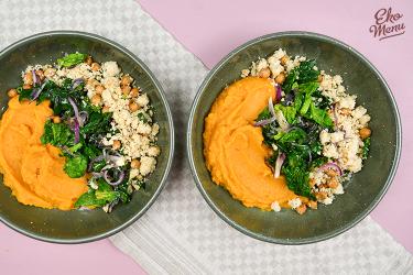 Pompoenmoes met fonio