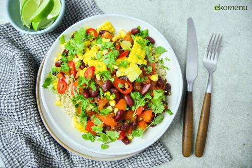 Chili sin carne met suikermais
