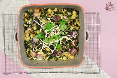 Oosterse frittata met palmkool