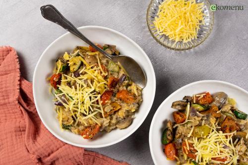 Smeuige risotto met oude kaas