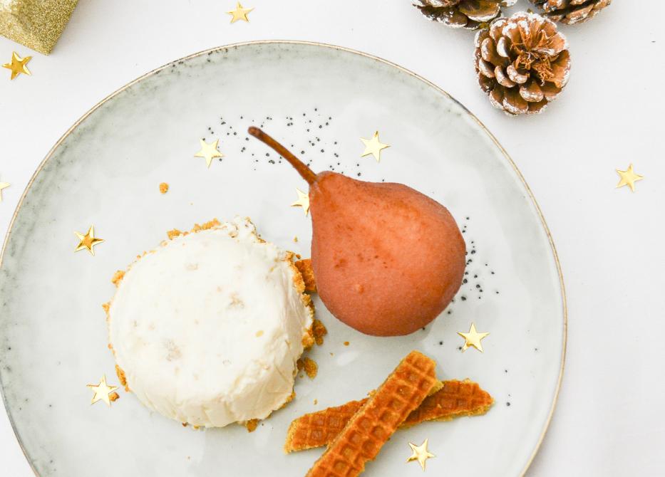 Semifreddo met stroopwafel