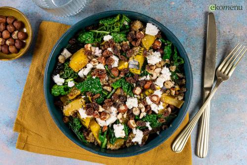 Sweet dumpling pompoen stoof