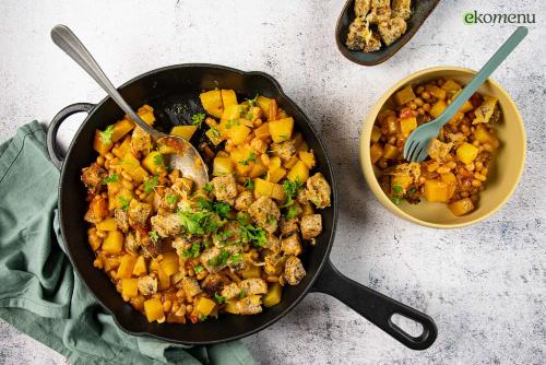 Cassoulet met koolraap