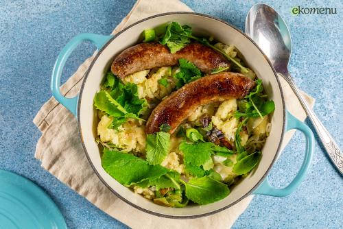 Voorjaarsstamppot met raapstelen