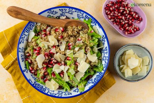 Quinoa-bloemkoolrijstsalade