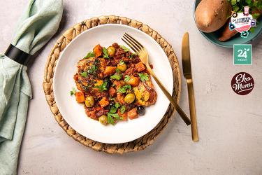 Kipdijbeenfilet met harissa