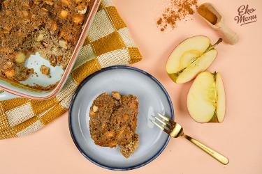 Banaan-appel havermout cake