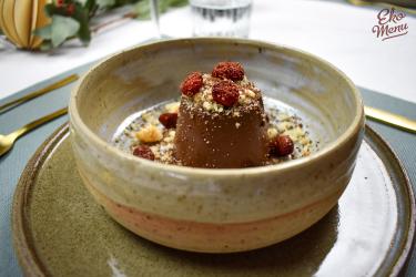 Chocolade-kokos panna cotta 