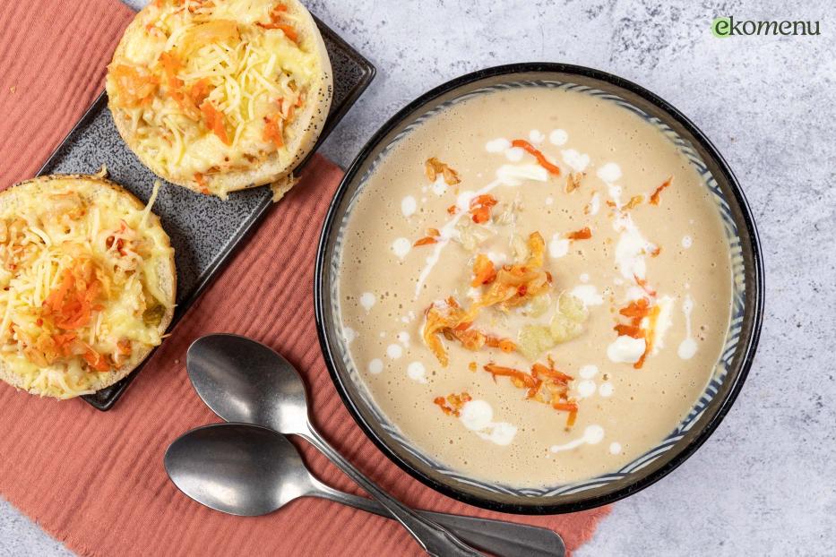 Romige bloemkoolvelouté met miso