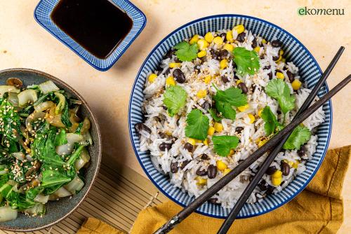 Snelle paksoi stir fry