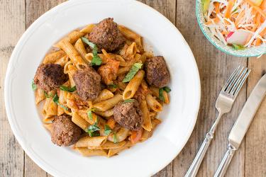 Pasta pesto rosso