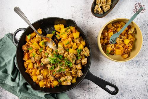 Vega cassoulet met koolraap