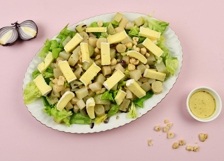 Salade met kliswortel en koolrabi