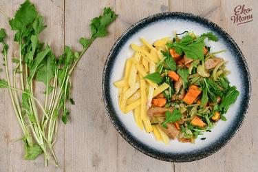 Koolraap noodles met raapstelen