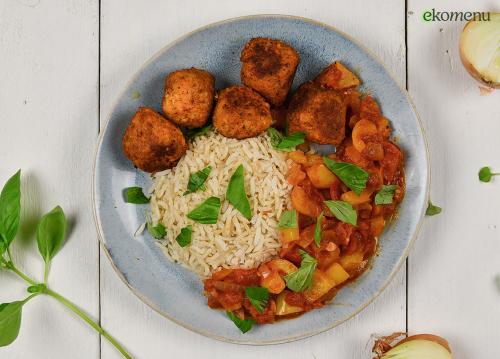 Provençaalse balletjes in tomatensaus