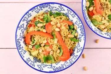 Thaise khao soi soep