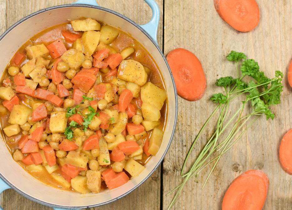 Pastinaak penang curry