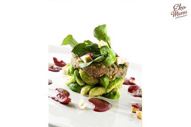 Spruitjes met kalfsgehakt