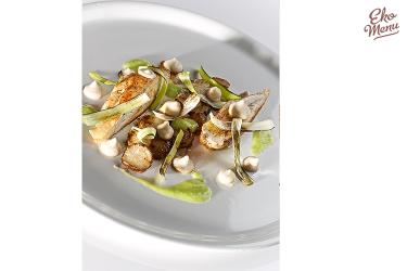 Gebakken aardperen met kipdijbeenfilet