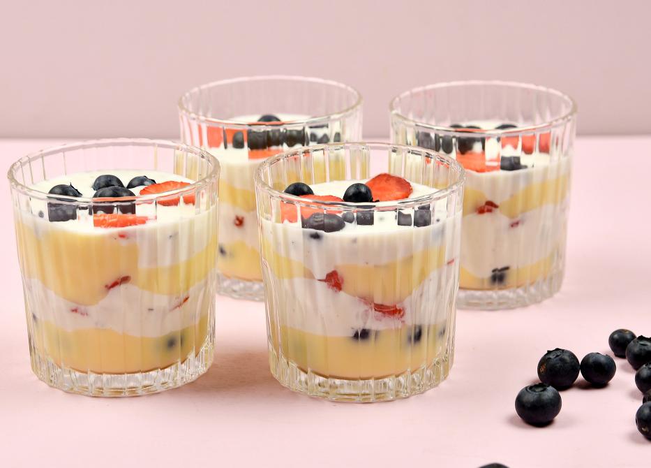 DESSERT Kleurrijke vlaflip