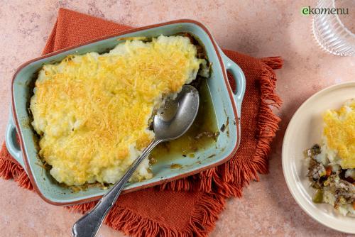 Keto Engelse Cottage pie met gehakt