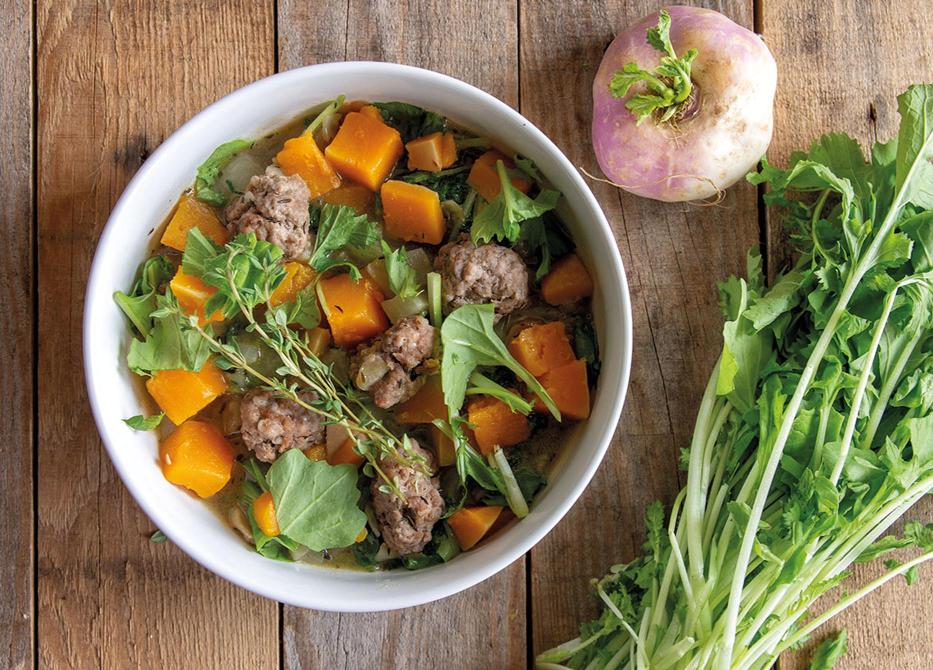 Keto Groentestoof met raapjes