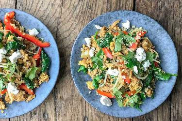 Bulgur met lamsgehakt