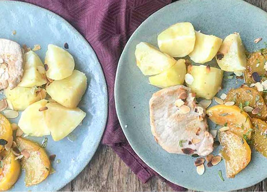 Gekaramelliseerde raapjes