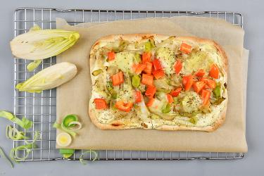 Flammkuchen met witlof