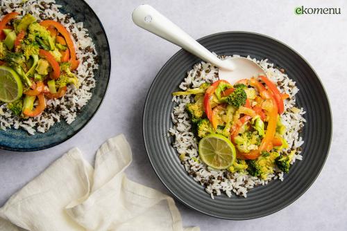 Thaise curry met broccoli