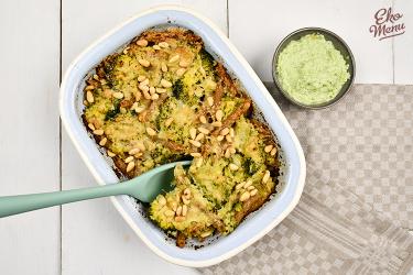Volkoren penne met broccolipesto