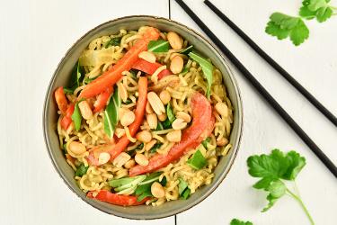 Thaise khao soi soep